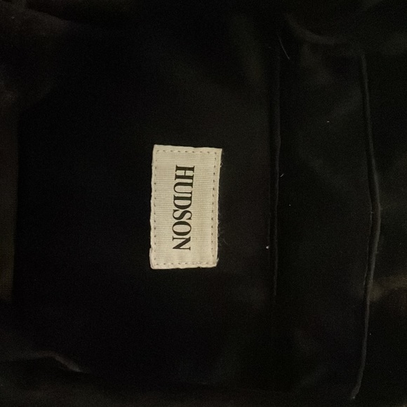 Black velvet Hudson biker style jacket, size 4T - Picture 3 of 4